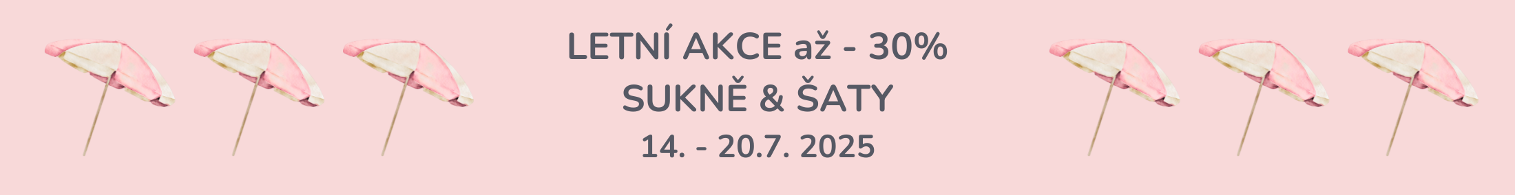 LETNÍ AKCE sukně a šaty od BHiStyle 2025